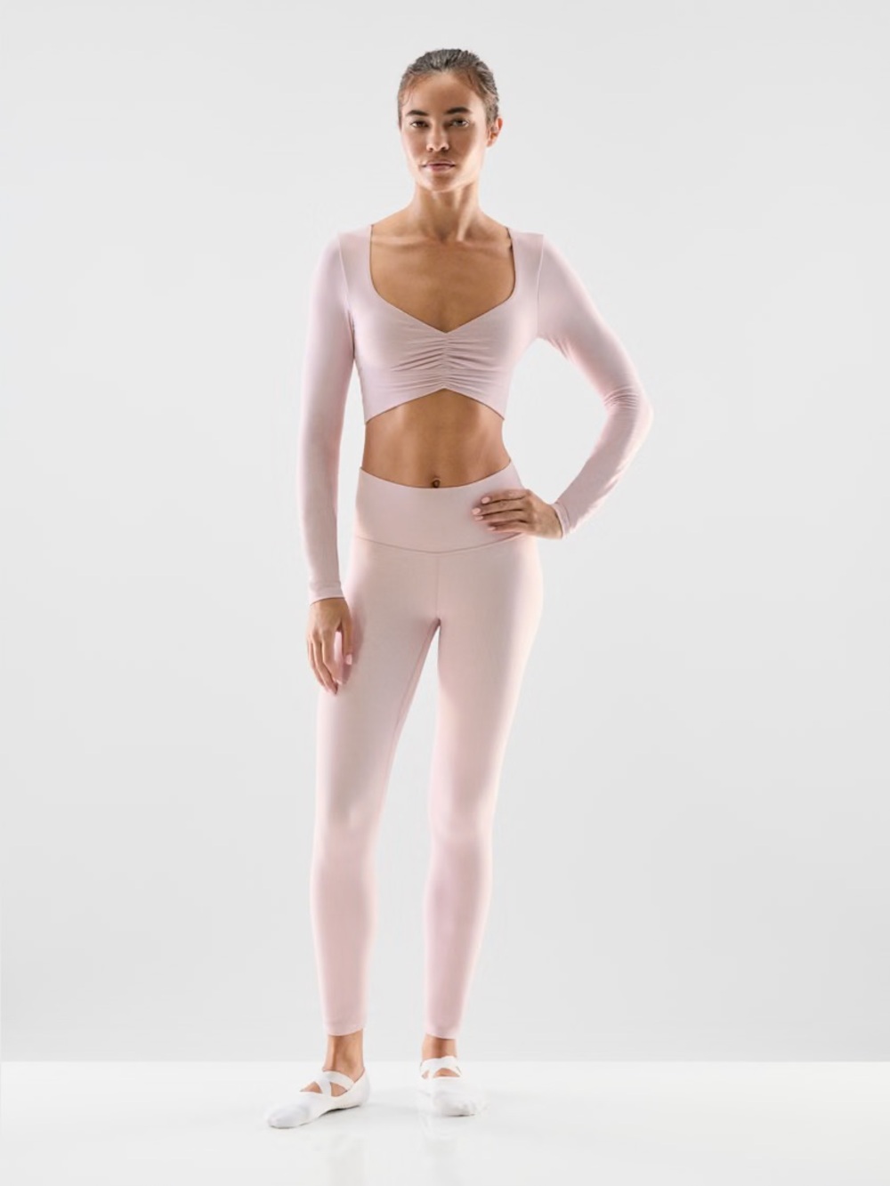 Aritzia Golden BUTTER Cheeky Hi-Rise 26" Legging | Dusty Pink